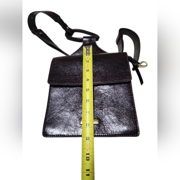 Ron White Dark Brown Women's Leather Backpack - Picture 4 of 11